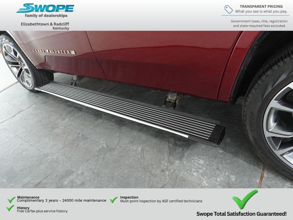Used 2024 Velvet Red Pearlcoat Jeep Series III image 29