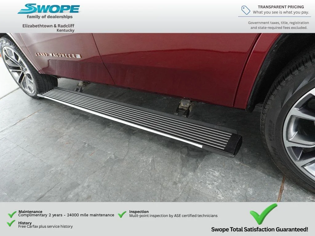Used 2024 Velvet Red Pearlcoat Jeep Series III image 29