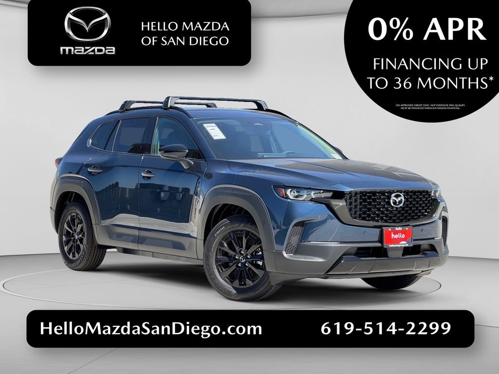 New 2026 Ingot Blue Metallic Mazda Premium AWD image 1