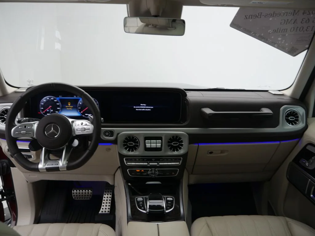 Certified Used 2024 MANUFAKTUR Cardinal Red Metallic Mercedes-Benz G 63 AMG® image 27
