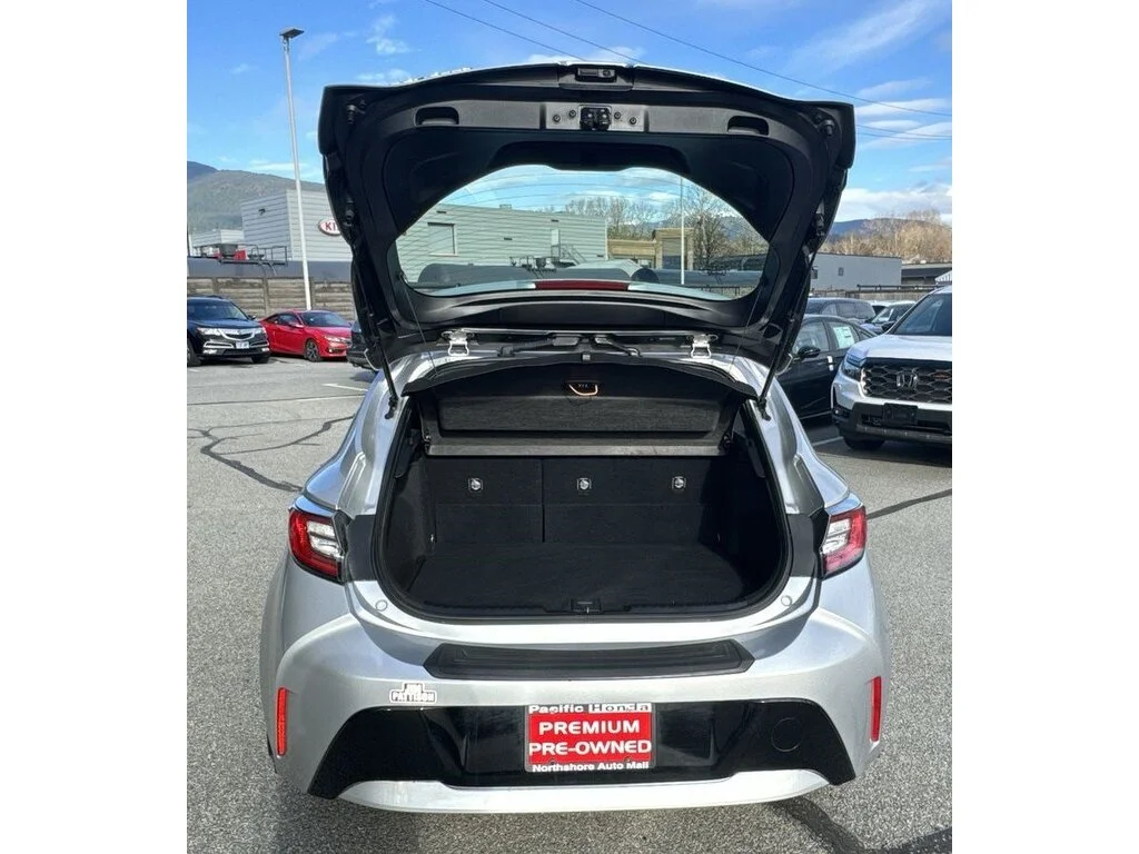 Used 2019 Classic Silver Metallic Toyota Hatchback CVT Dilawri Certified   Local BC   Great image 21