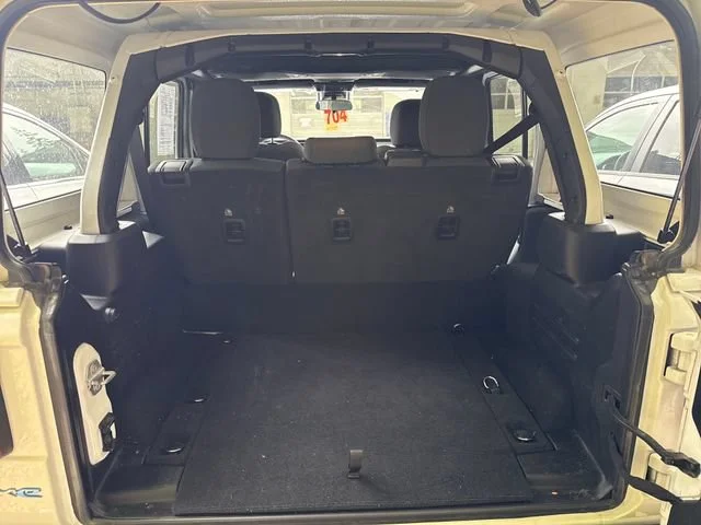 Used 2024 Bright White Clearcoat Jeep Sahara 4xe image 12