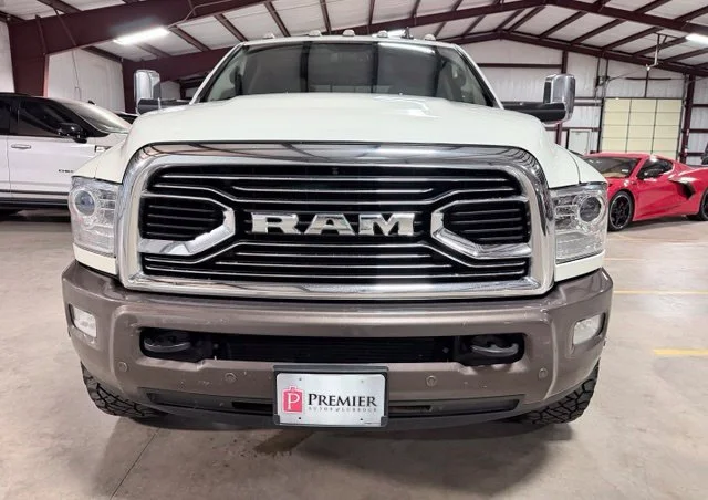 Used 2018 White Ram Laramie Longhorn image 11