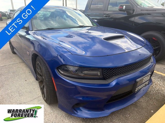 Used 2018 Indigo Blue Dodge R/T Scat Pack image 1