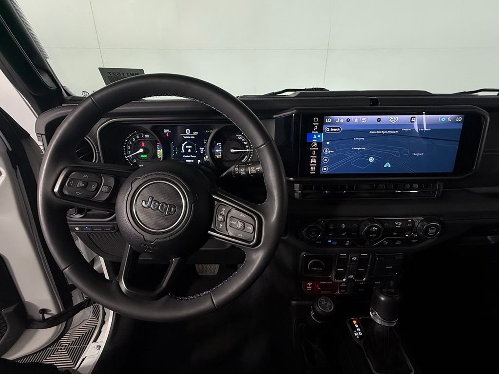 Used 2024 White Jeep Rubicon 4xe image 16