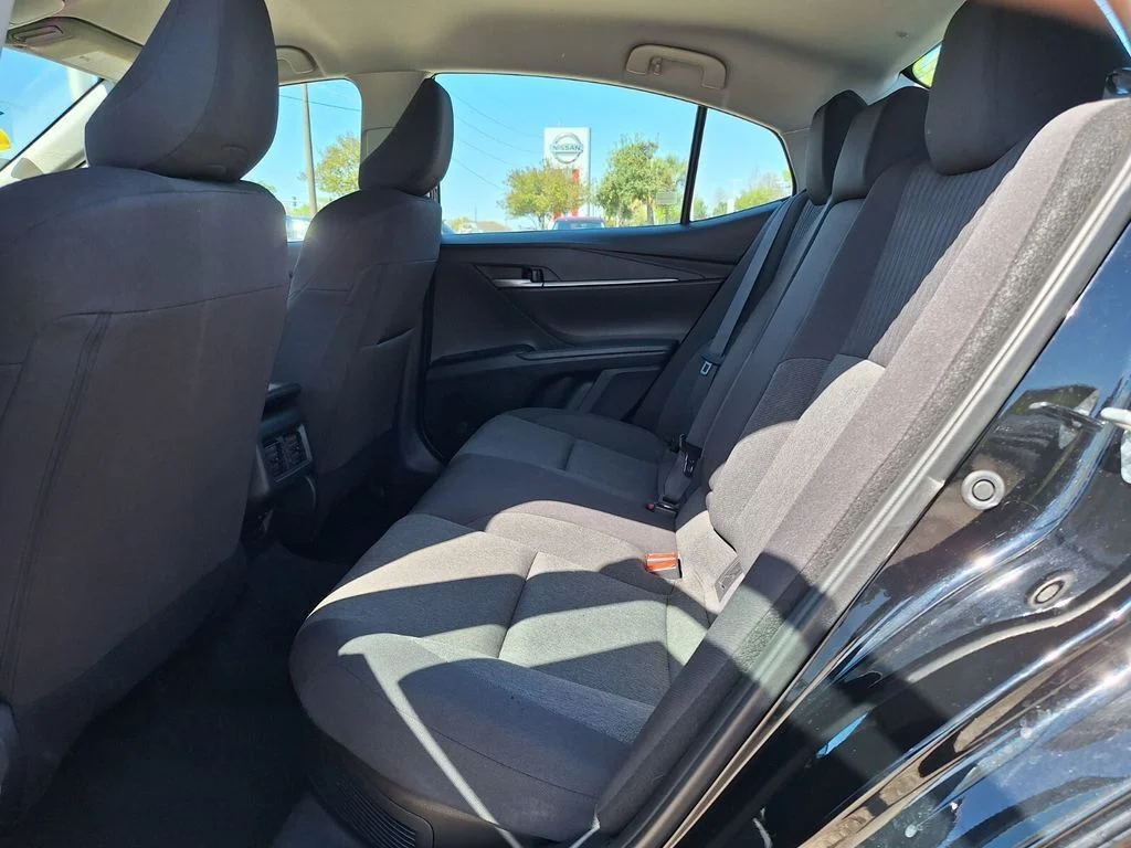 Used 2025 Midnight Black Metallic Toyota LE image 10