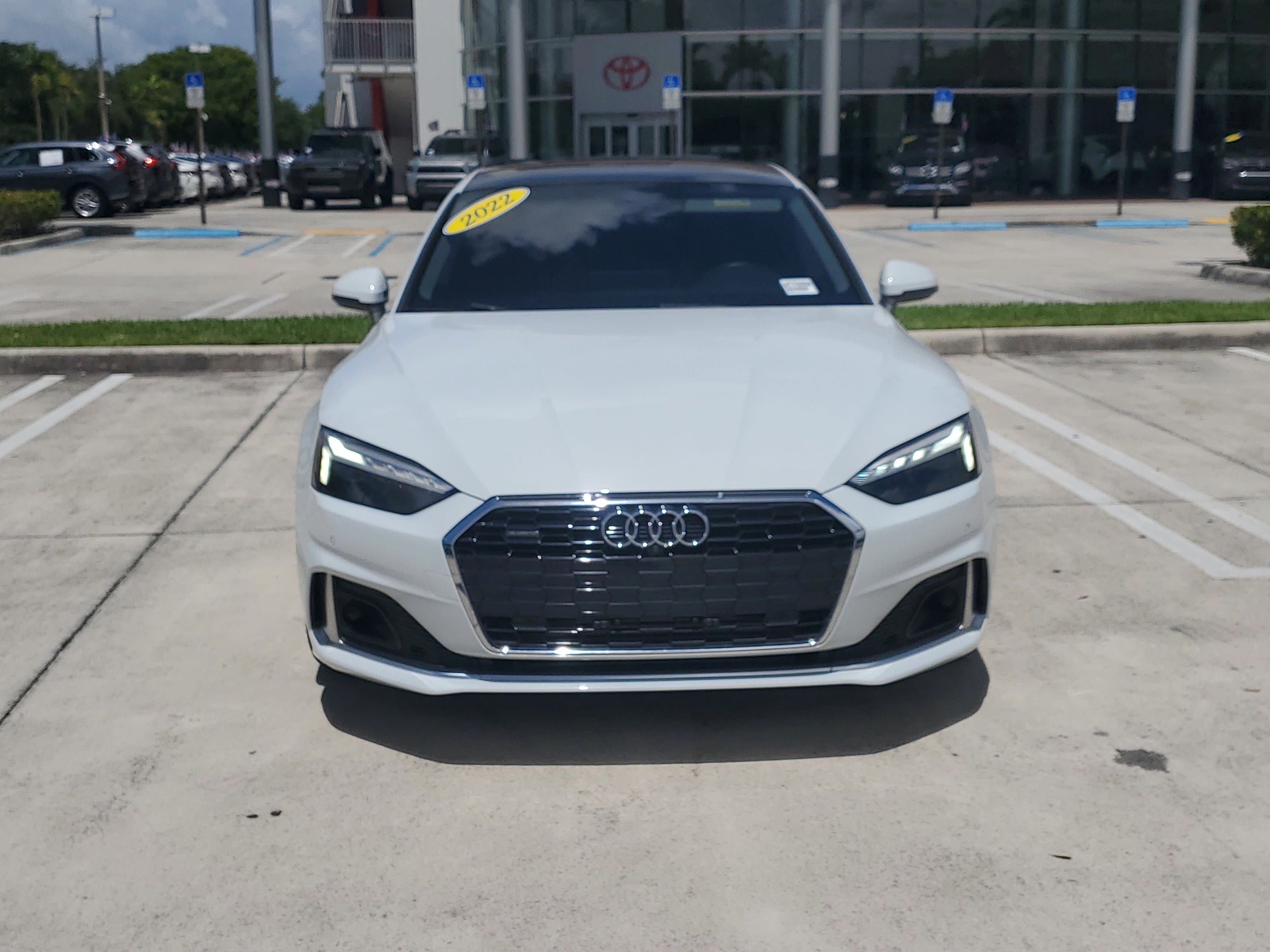 Used 2022 Glacier White Audi Premium Plus image 8