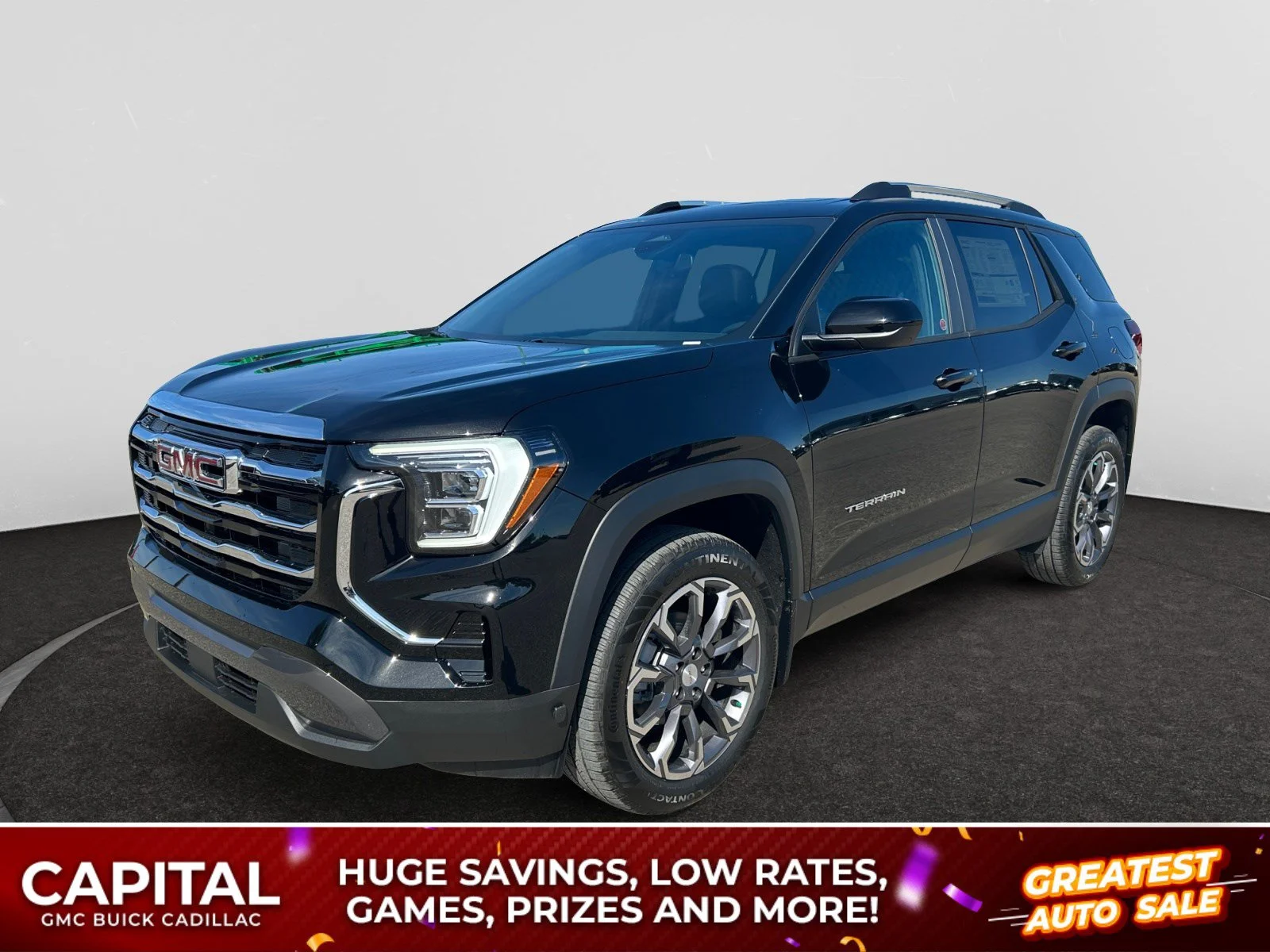 New 2027 Ebony Twilight Metallic GMC AWD Elevation image 1