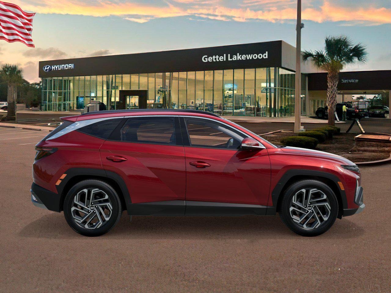 New 2026 Red Hyundai Limited FWD image 7