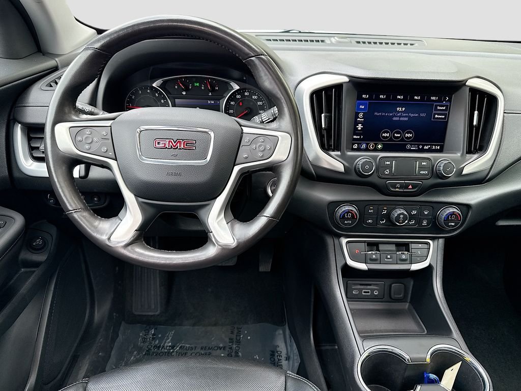 Used 2022 Summit White GMC SLT image 22