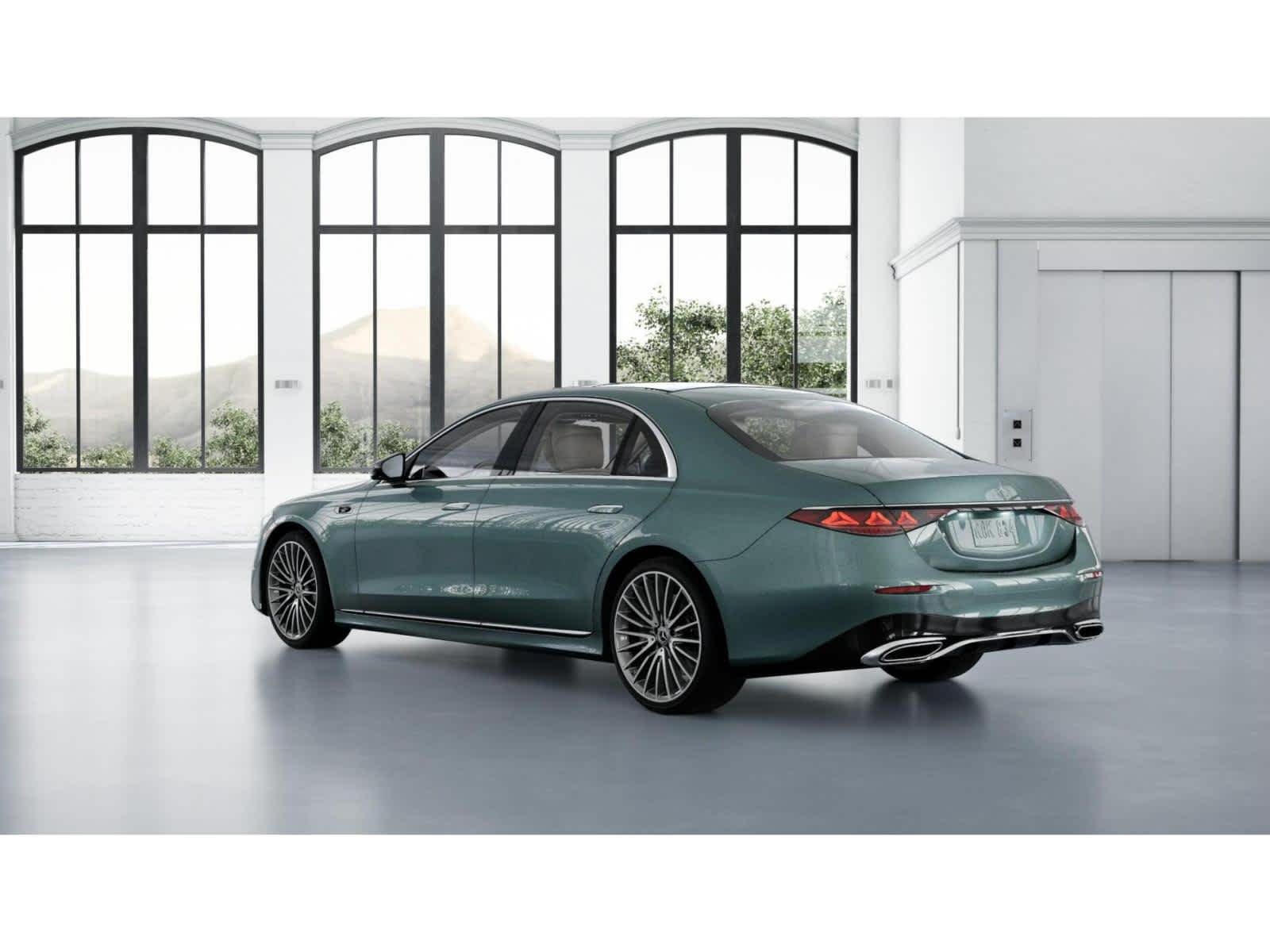 New 2027 Verde Silver Metallic Mercedes-Benz S 500 image 28