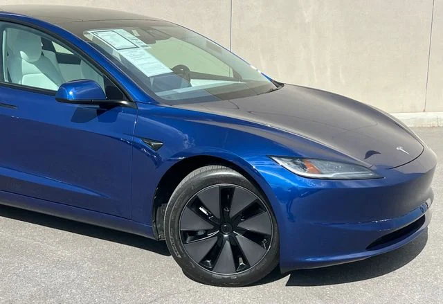 Used 2025 Blue Tesla Standard image 2