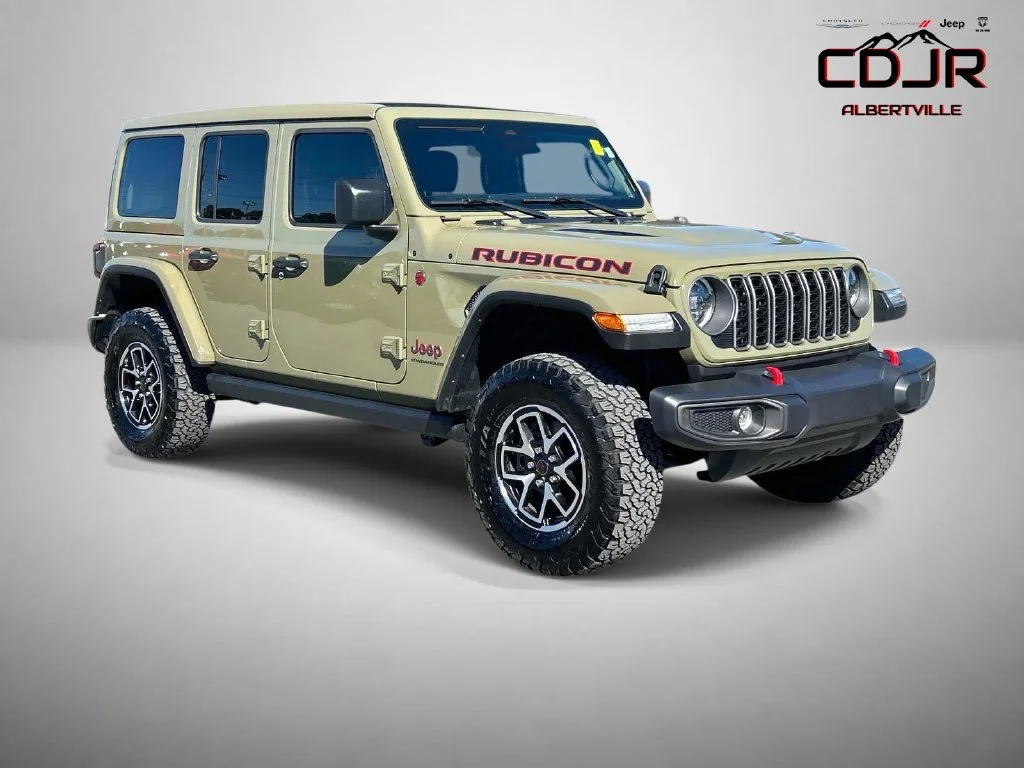 Used 2025 Green Jeep Rubicon image 1