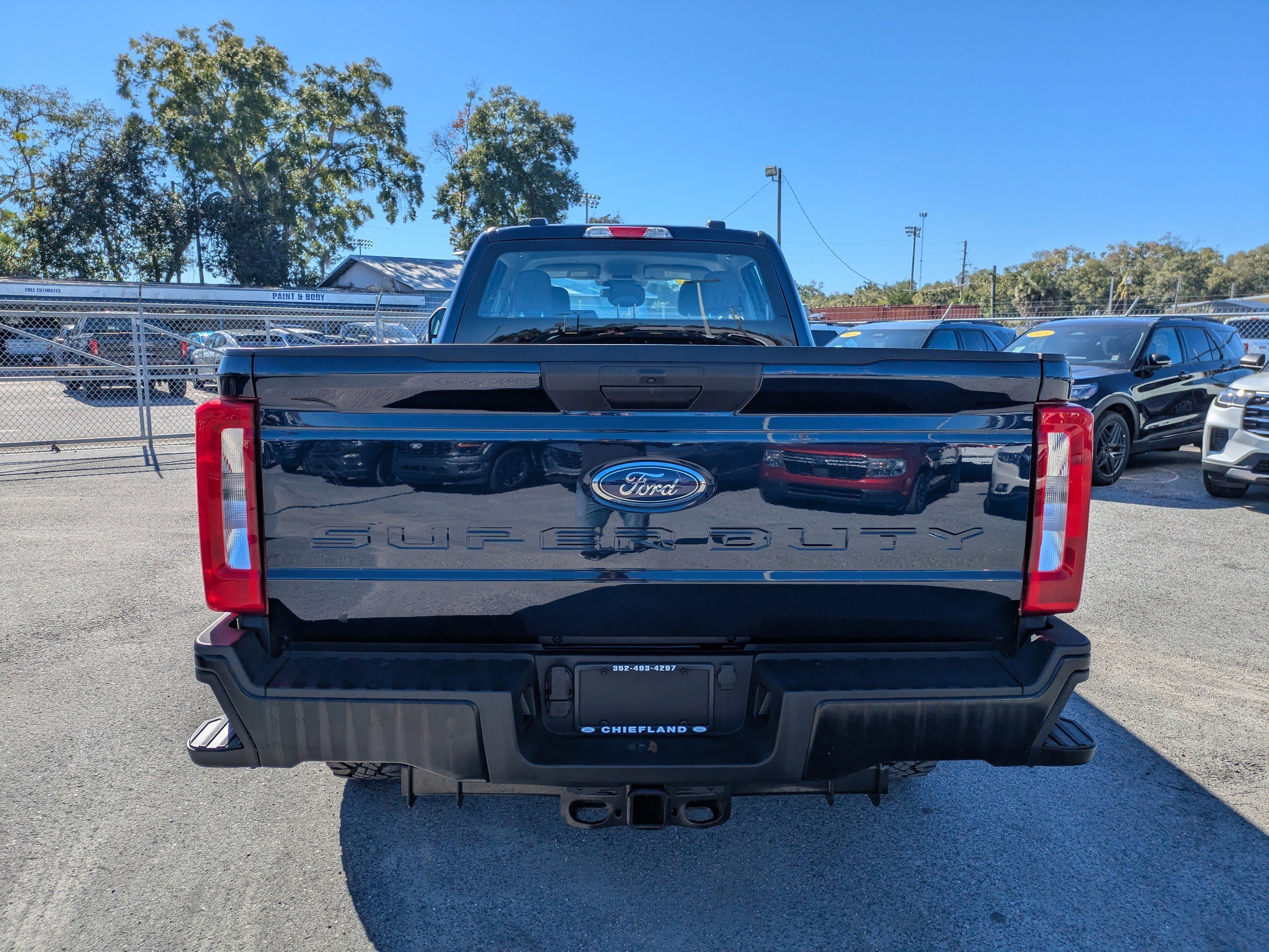 Used 2025 Antimatter Blue Metallic Ford XL image 4