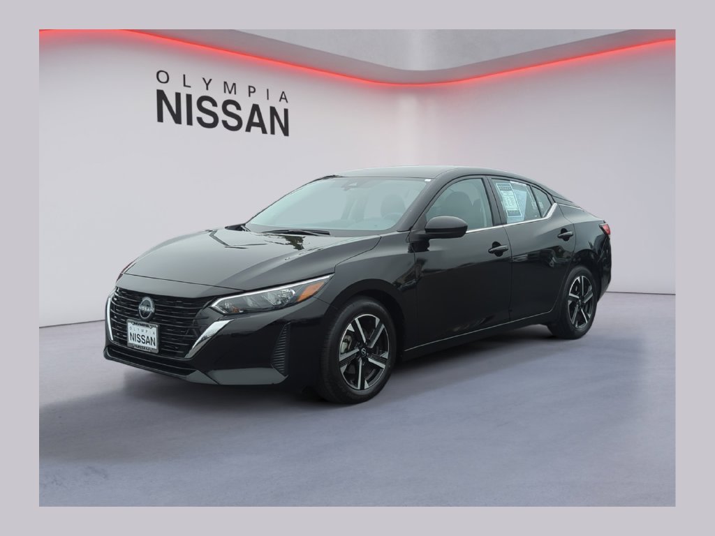 Used 2025 Black Nissan SV image 1