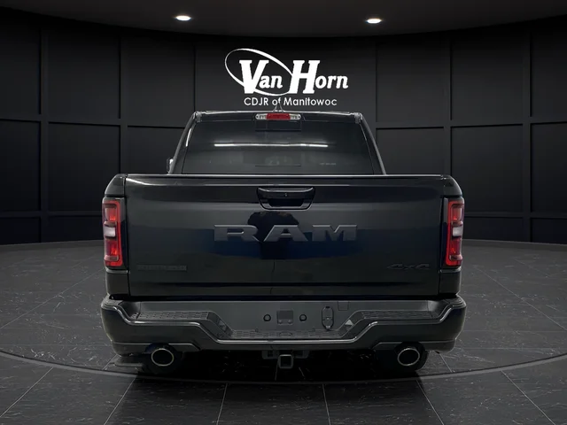 New 2026 Diamond Black Crystal Pearl-Coat Exterior Paint RAM Big Horn/Lone Star image 12