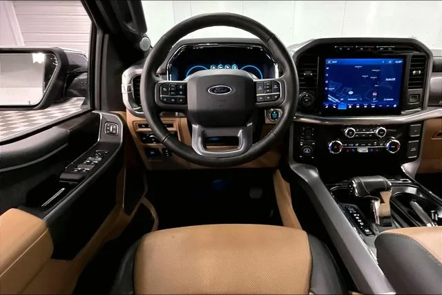 Used 2023 Agate Black Metallic Ford Lariat image 6