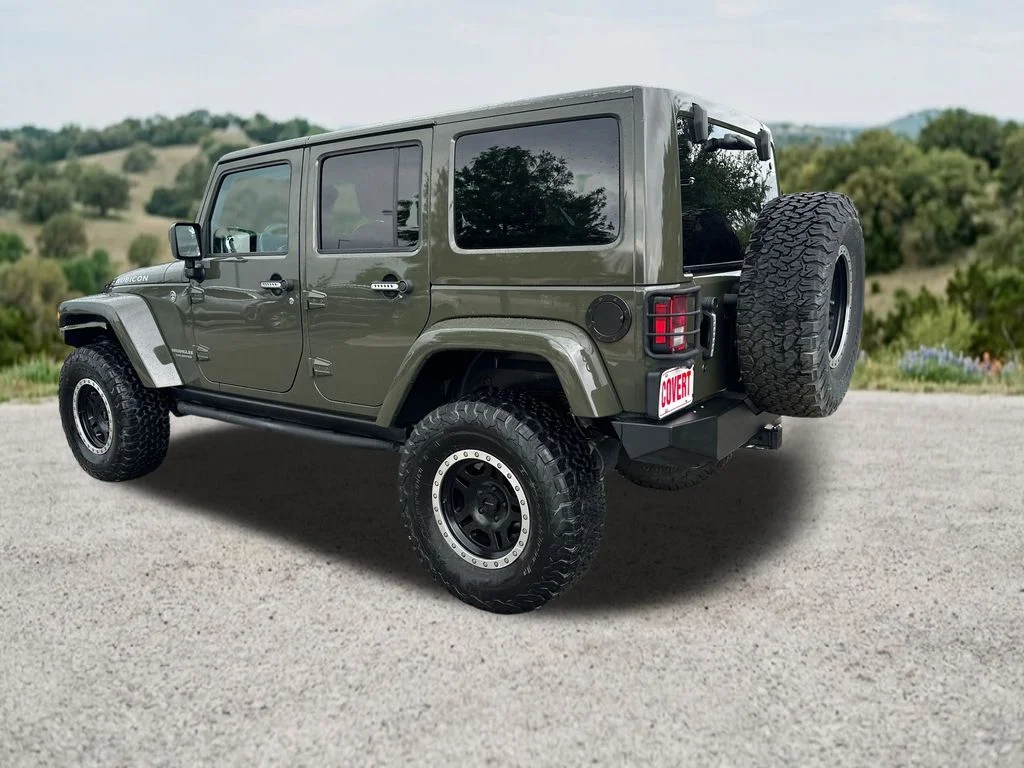 Used 2016 Green Jeep Unlimited Rubicon image 7
