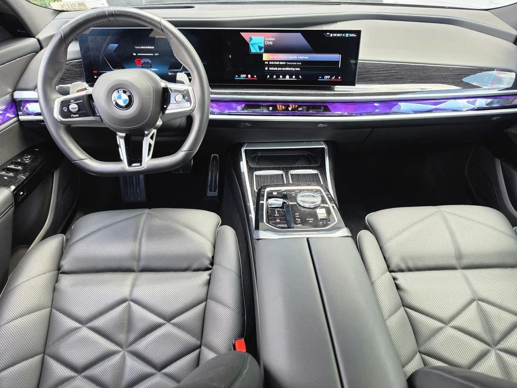 Used 2025 Black BMW 740i xDrive image 14