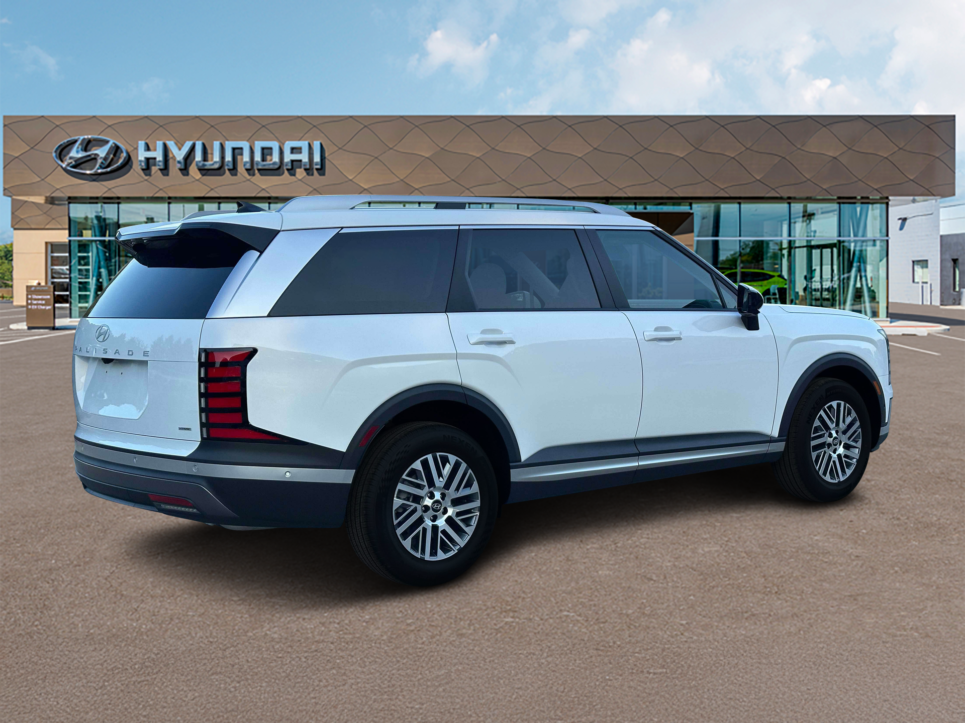 New 2027 White Hyundai SEL Premium AWD image 8
