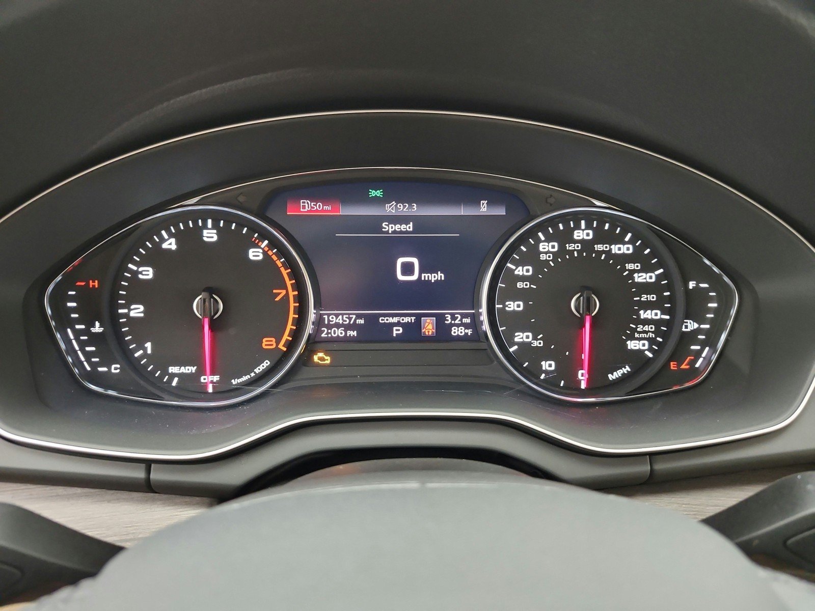 Used 2023 Glacier White Metallic Audi Premium image 9