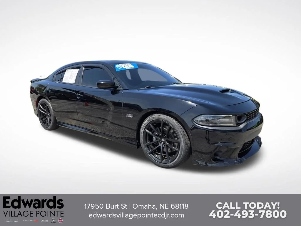 Used 2019 Black Dodge R/T Scat Pack image 1