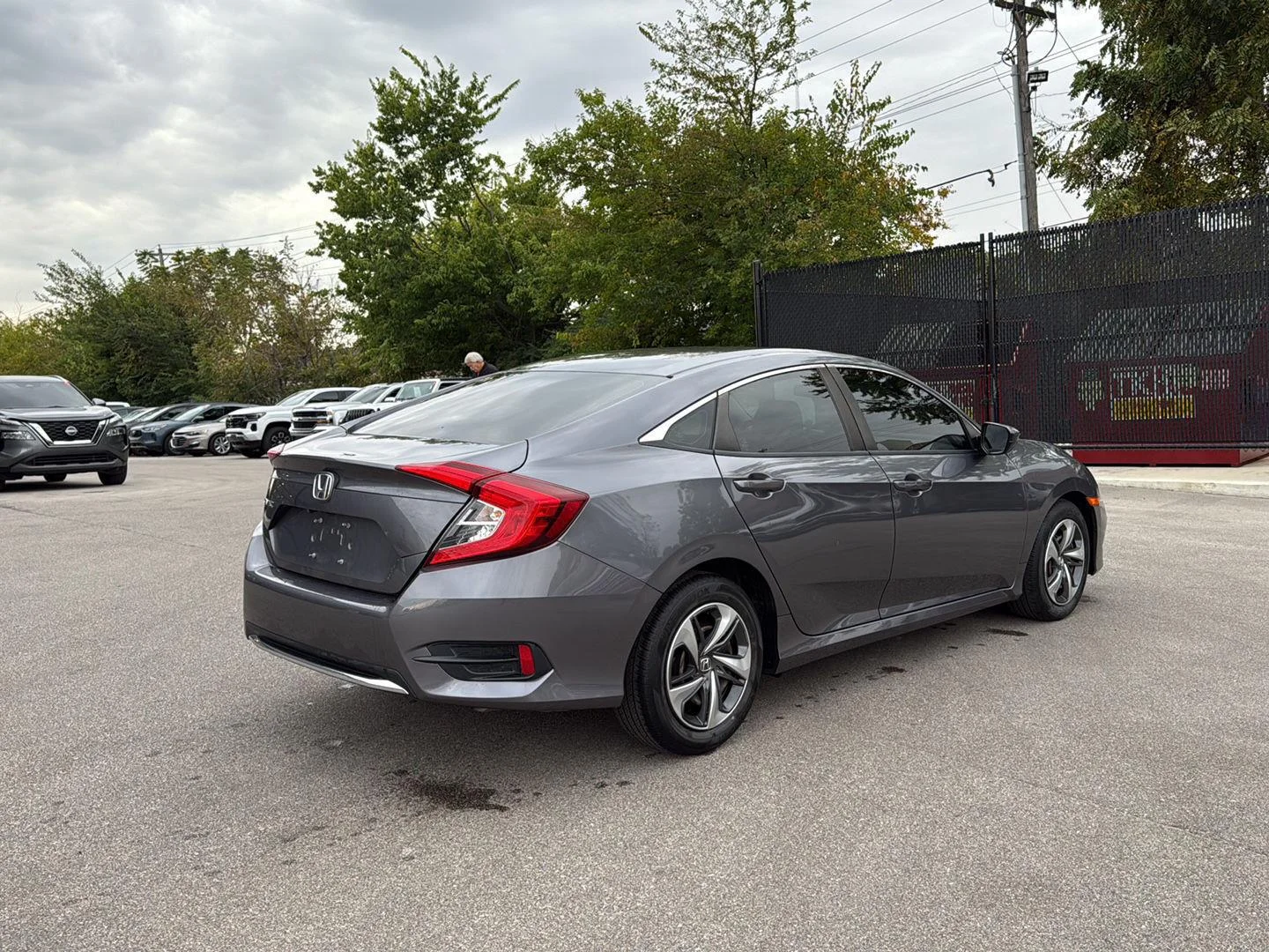 Used 2021 Modern Steel Metallic Honda LX image 3