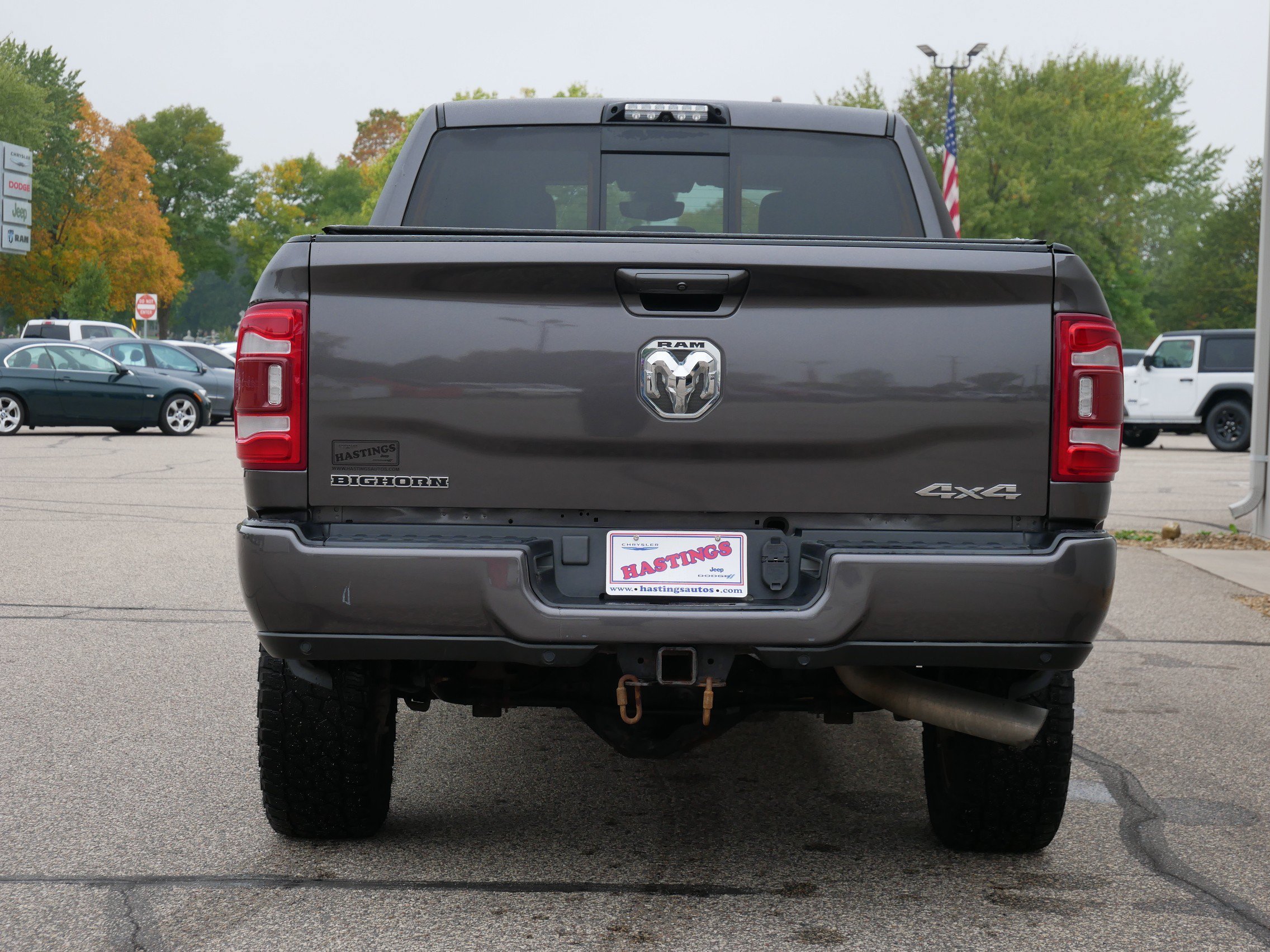 Used 2021 Granite Crystal Metallic Clearcoat Ram Big Horn image 4
