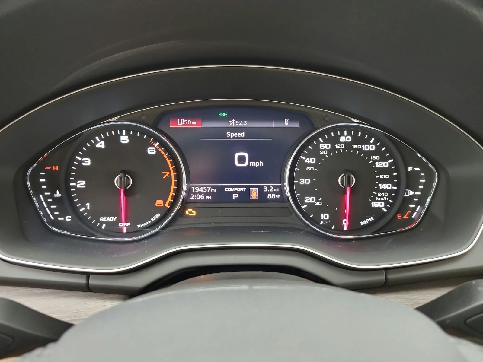 Used 2023 Glacier White Metallic Audi Premium image 9