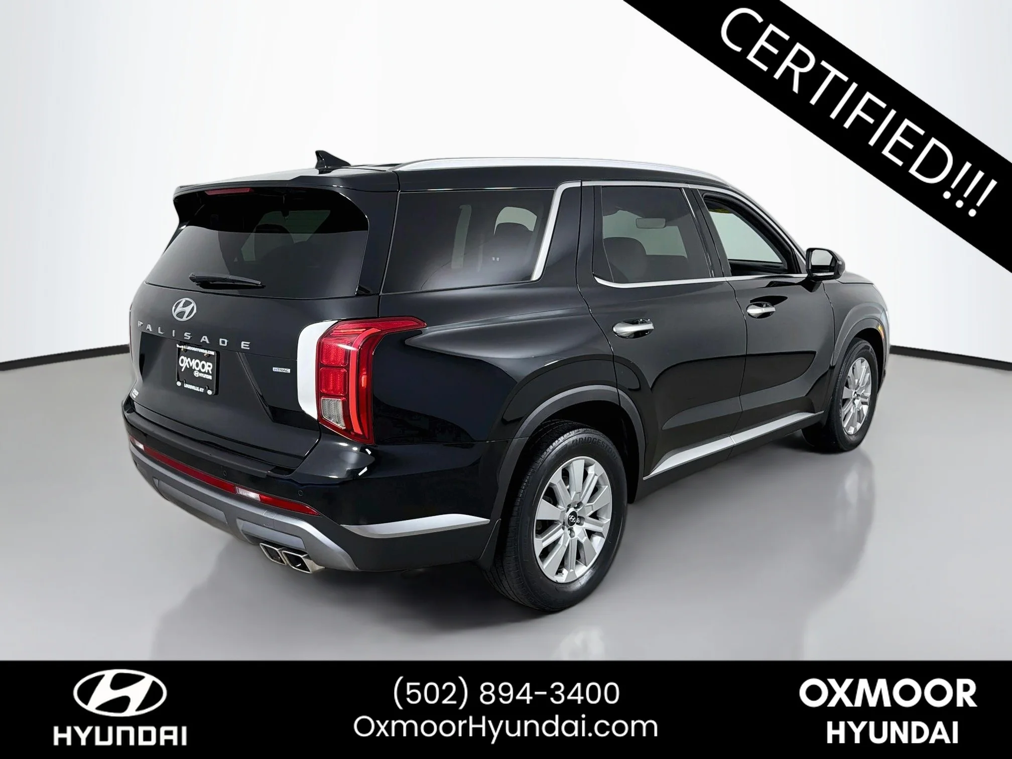 Used 2024 Abyss Black Pearl Hyundai SEL 7P image 7