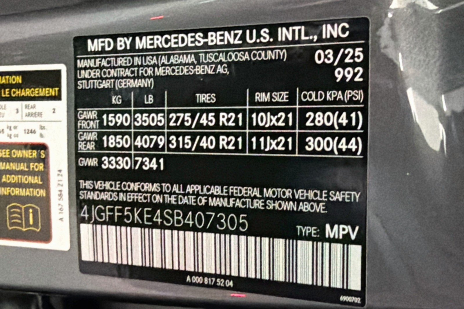 Certified Used 2025 Selenite Grey Metallic Mercedes-Benz 450 image 26