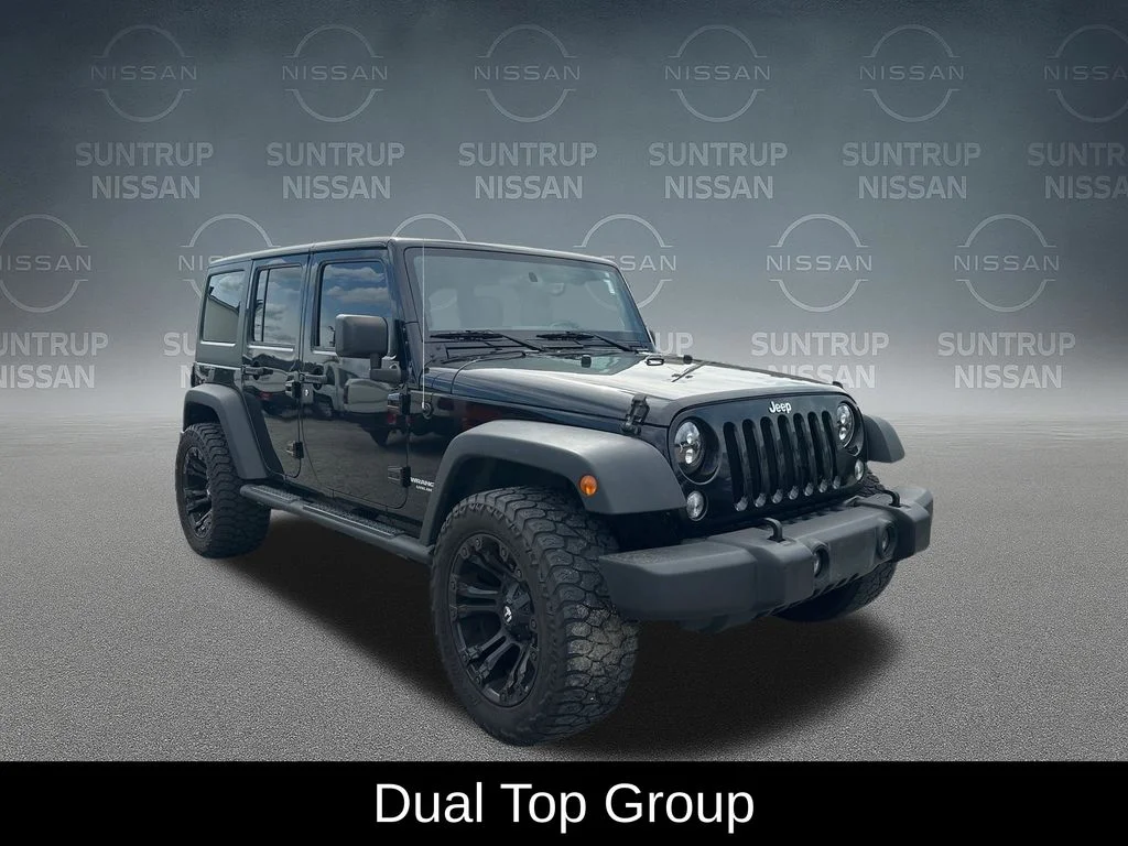 Used 2016 Black Jeep Unlimited Sport image 9