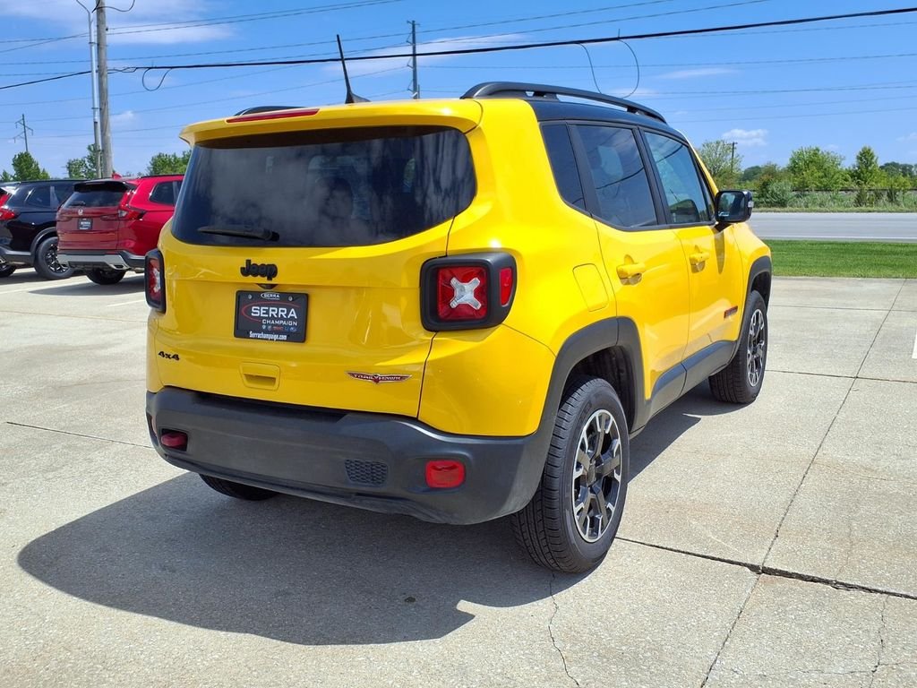 Used 2023 Solar Yellow Clearcoat Jeep Trailhawk image 17