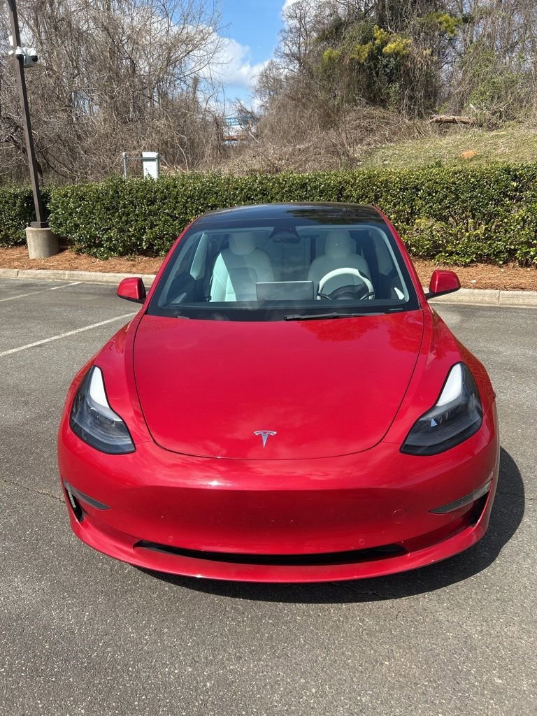 Used 2022 Tesla Model 3 Base with VIN 5YJ3E1EA5NF348875 for sale in Huntersville, NC