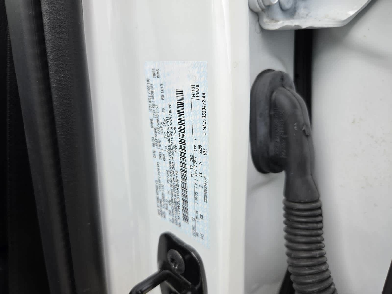 Used 2024 Oxford White Ford STX image 28