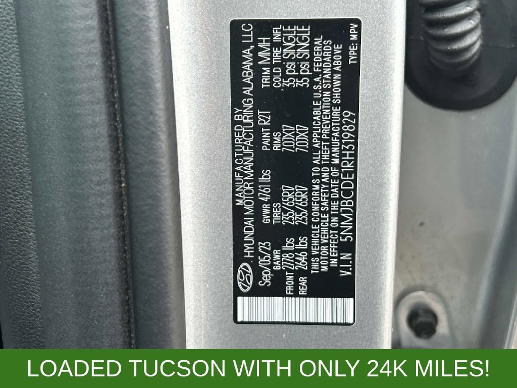 Used 2024 Silver Hyundai SEL image 10