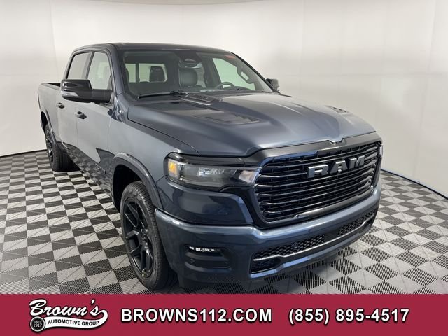 New 2026 Forged Blue Metallic Exterior Paint RAM Laramie image 1