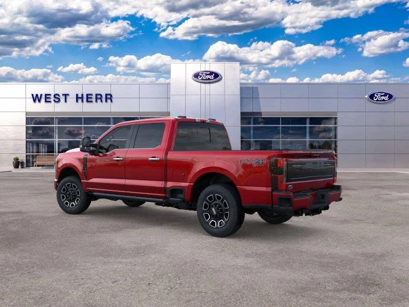 New 2026 Ruby Red Metallic Tinted Clearcoat Ford F-350® Platinum® image 4