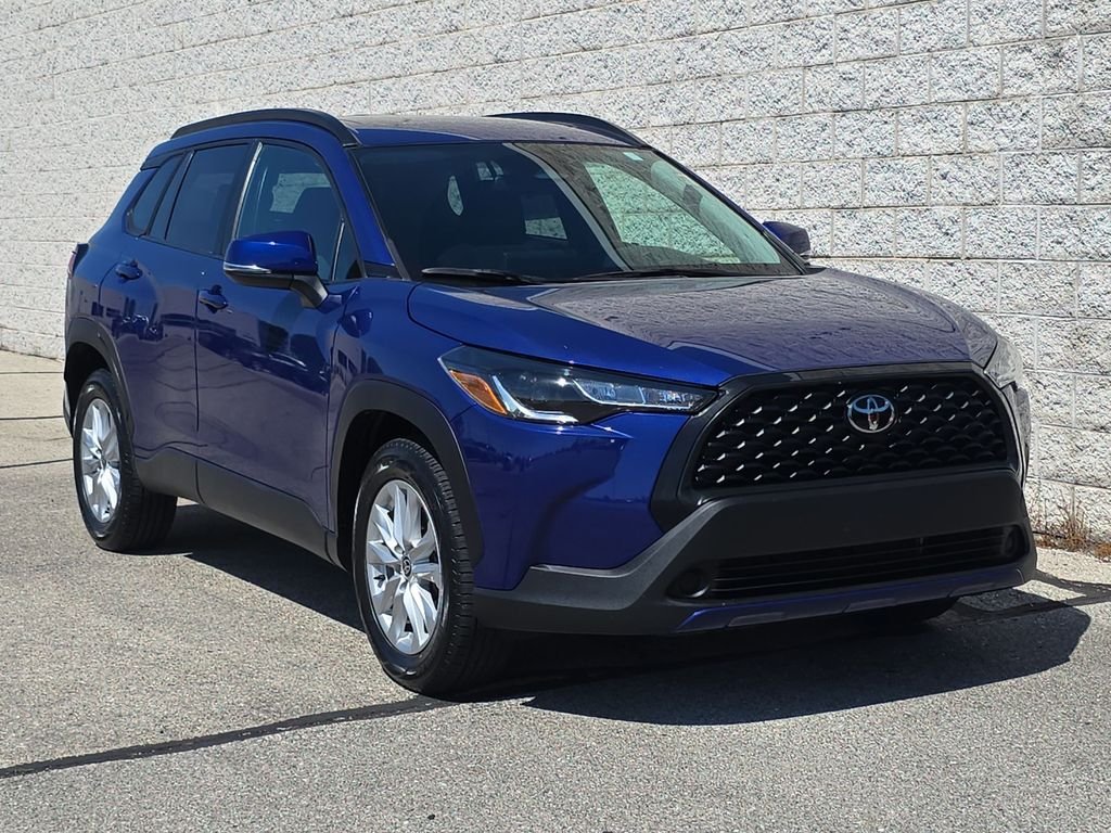 Used 2023 Blue Toyota LE image 14