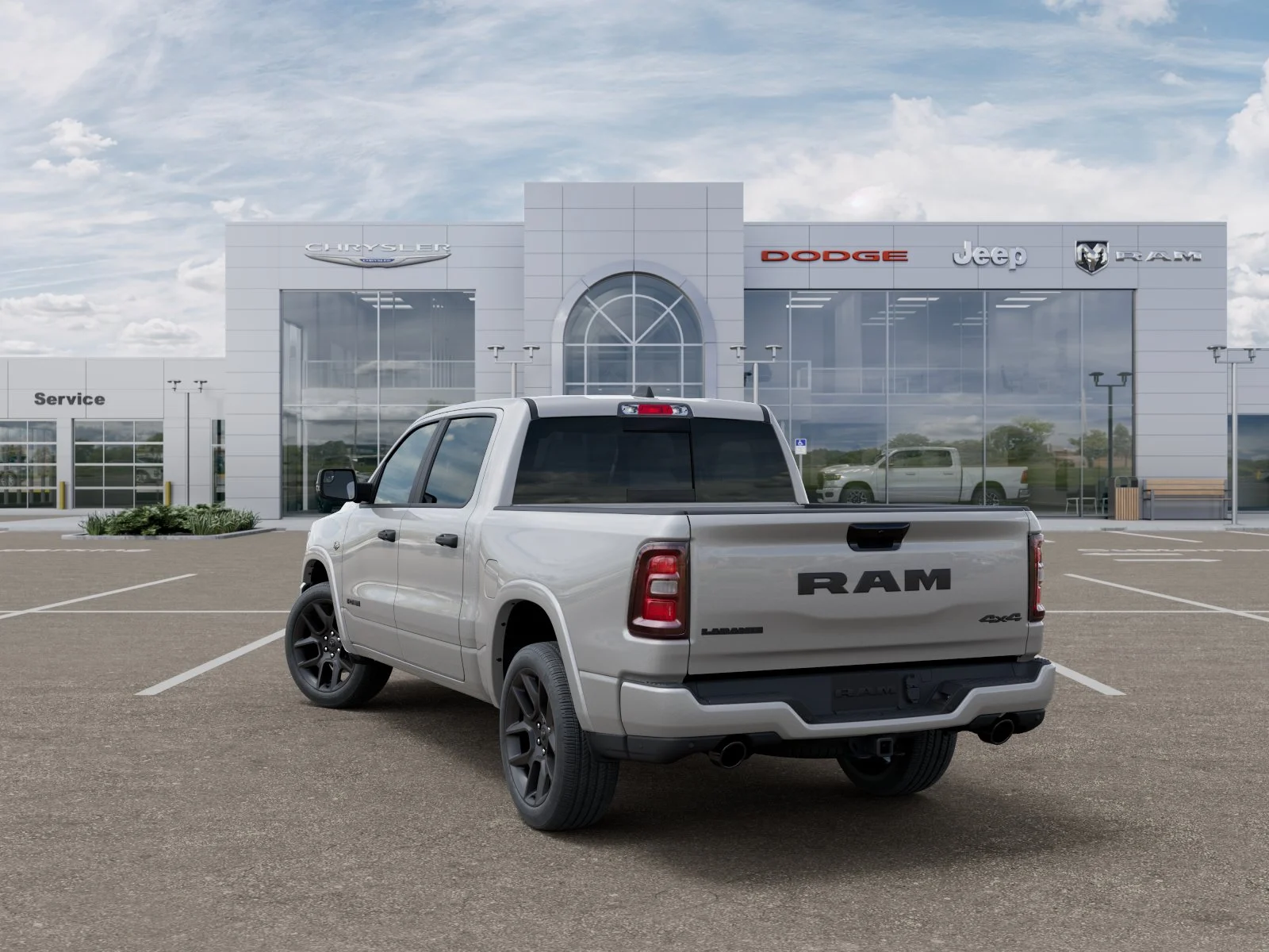 New 2026 Silver Zynith Exterior Paint Ram Laramie image 45