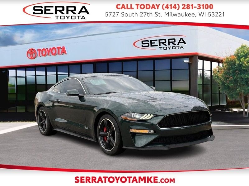 Used 2019 Dark Highland Green Metallic Ford Bullitt image 1