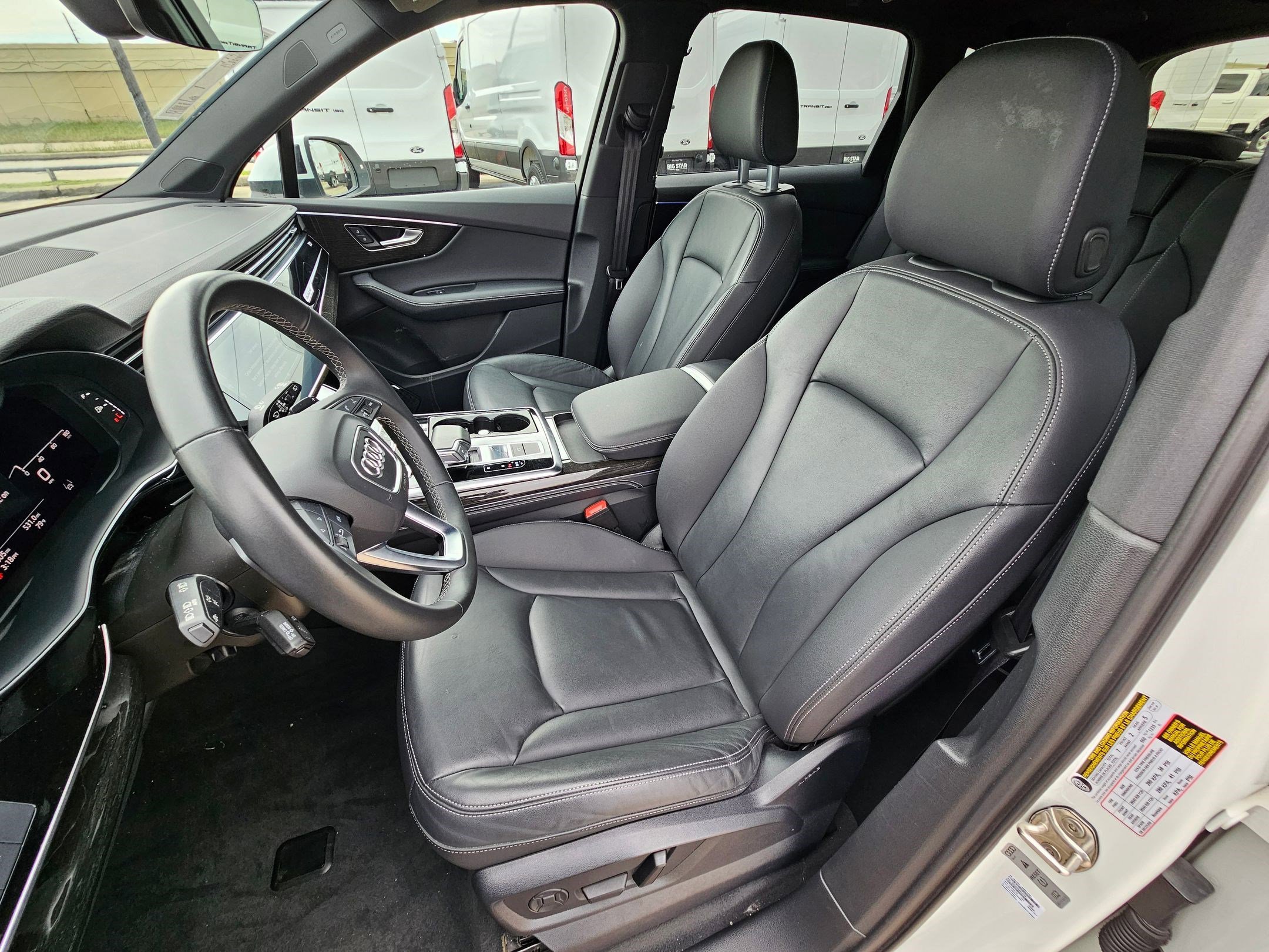 Certified Used 2025 Carrara White Audi 55 Premium Plus image 14