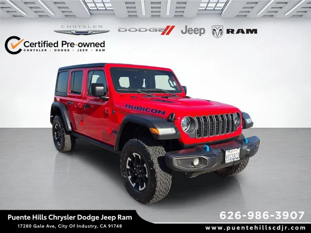 2025 Jeep Wrangler 4xe Rubicon