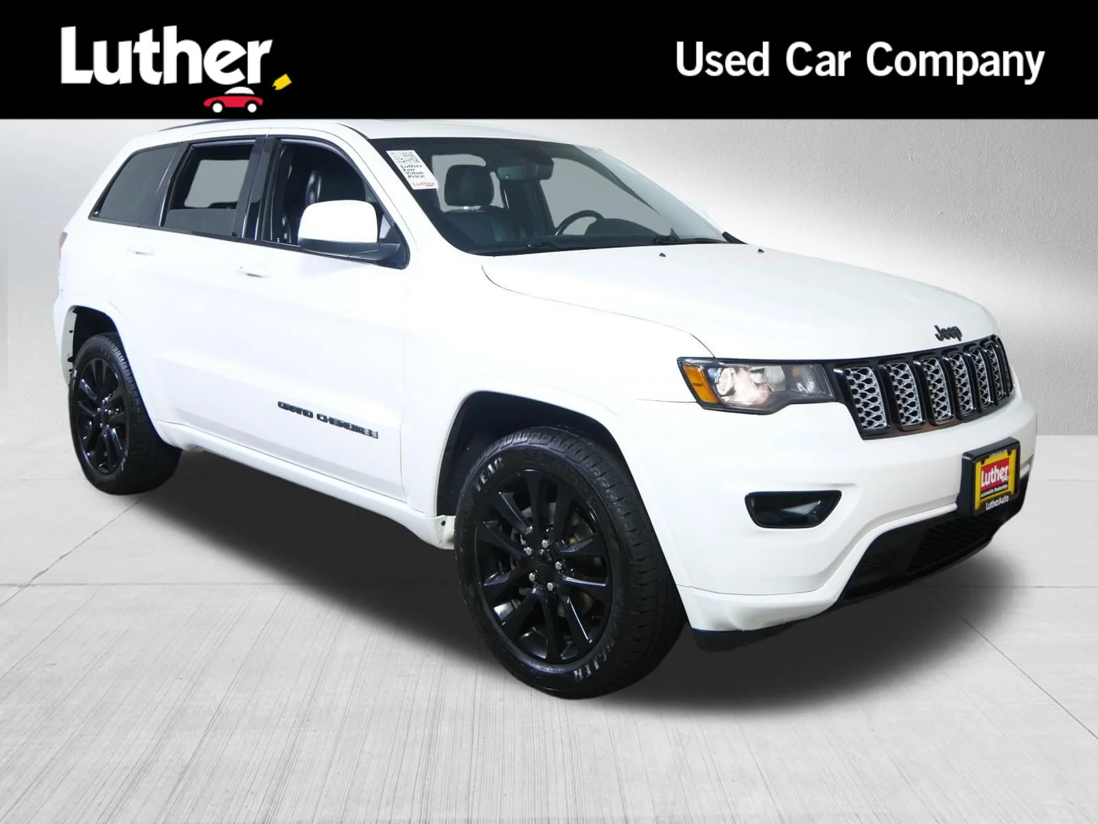Used 2020 Bright White Clearcoat Jeep Altitude image 1
