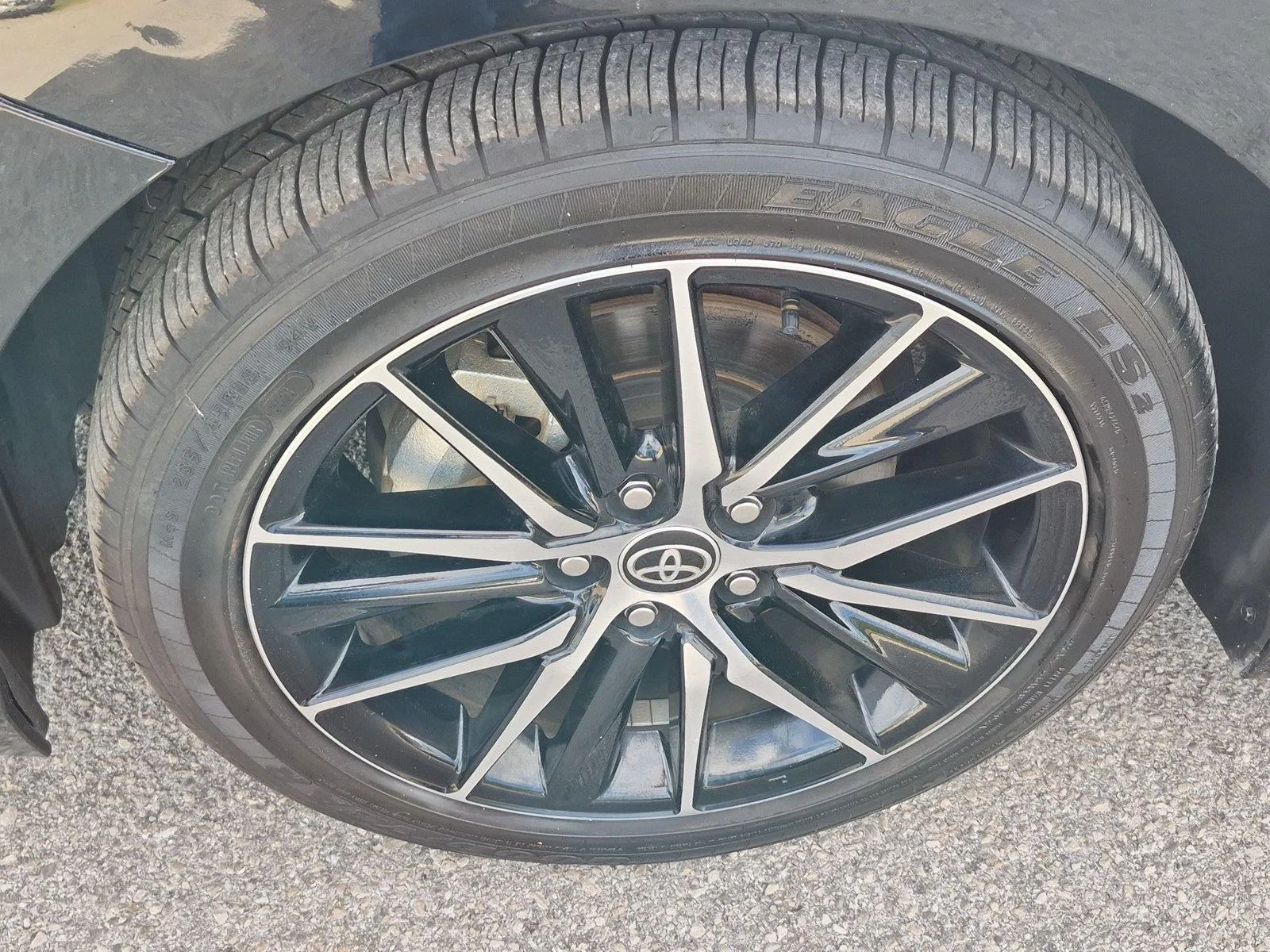 Used 2024 Midnight Black Metallic Toyota SE image 10