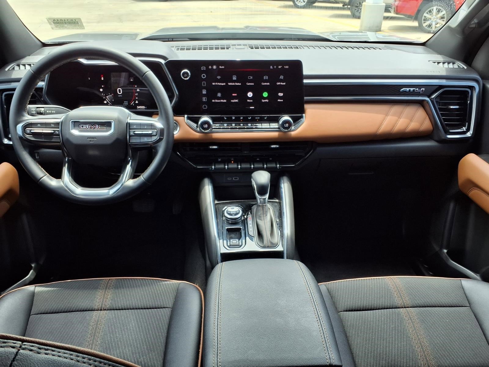 Used 2023 Sterling Metallic GMC 4WD AT4 image 11