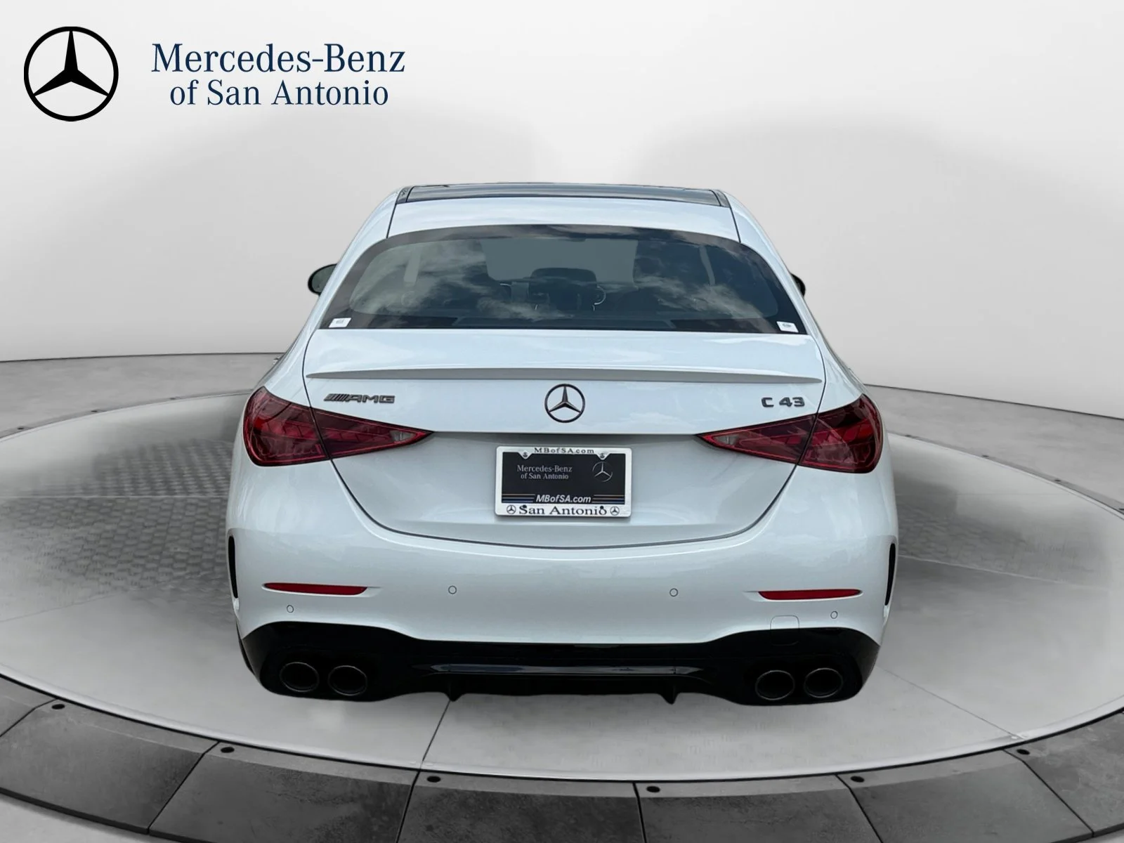 New 2026 White Mercedes-Benz AMG® C 43 image 6