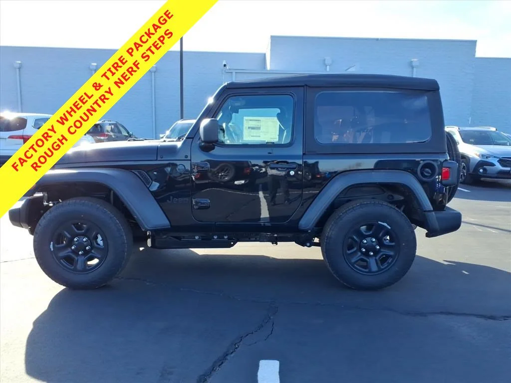 New 2026 Black Clearcoat Jeep Sport image 3