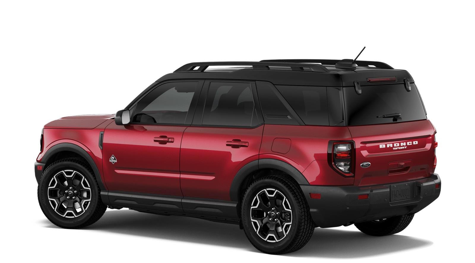 New 2026 Ruby Red Metallic Tinted Clearcoat Ford Outer Banks image 2