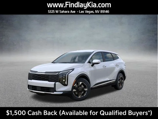 New 2026 White Kia LX image 1